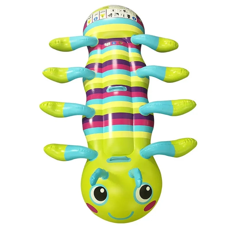 

Floating Water Hammock Inflatable Lounger Toys Swimming Bed Chair Pool Foldable Ring Net Cover 2021