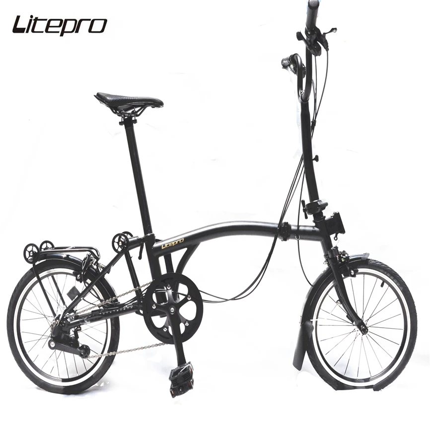 Руль велосипедный Litepro складная вилка из хромированной молибденовой стали 16