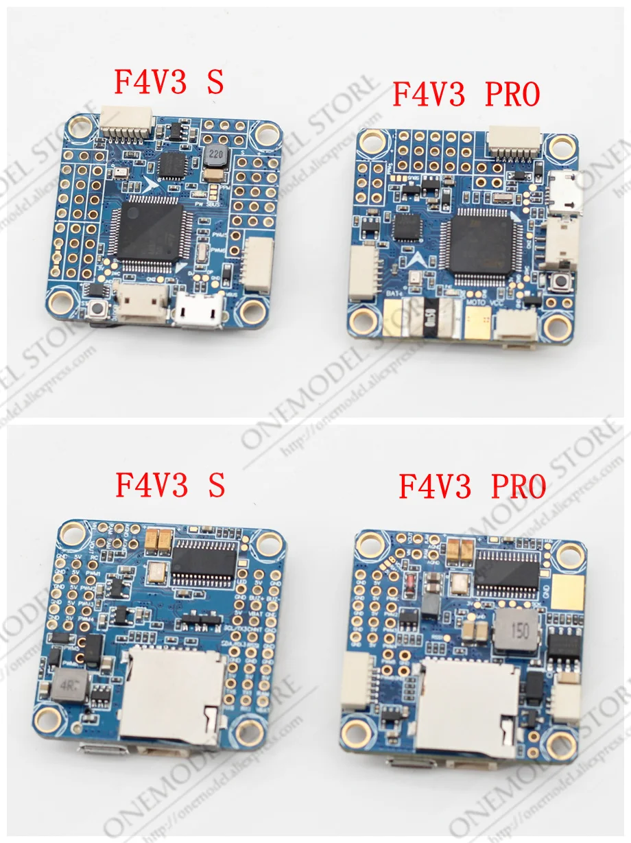 F4 V3 S/F4 V3-S F4 V3 PRO плата контроллера полета встроенный барометр OSD для гонок FPV Квадрокоптер RC Дрон/BETAFLIGT/INAV