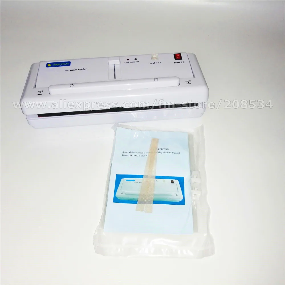 Бесплатная доставка! Бытовой вакуумный упаковщик для пищевых продуктов 220 В/110 В |