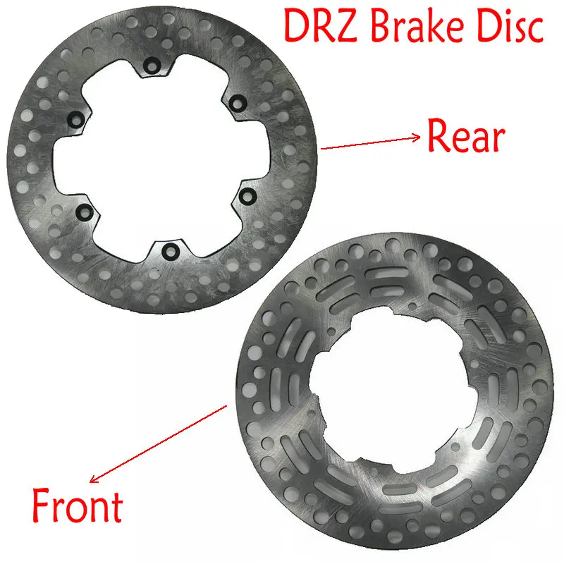 Dirt Motorcycle Front Rear brake disc rotor For Suzuki RM 125 RM125 RMX 250 RMX250 DRZ E- S 400 DRZ S