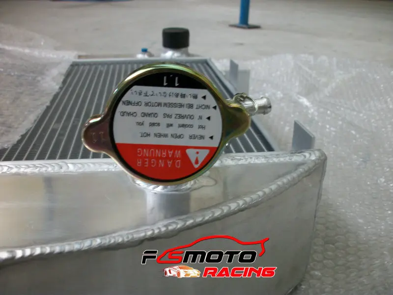 Полностью АЛЮМИНИЕВЫЙ гоночный РАДИАТОР МОДЕЛЬ-T-BUCKET 64 мм для двигателя FORD 1924–1927