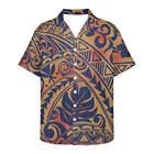 Женское платье с оборками и открытыми плечами, с принтом