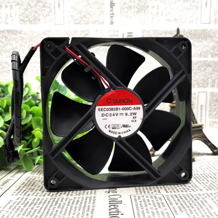 

New original EEC0382B1-000C-A99 12038 24V 9.2W cooling fan