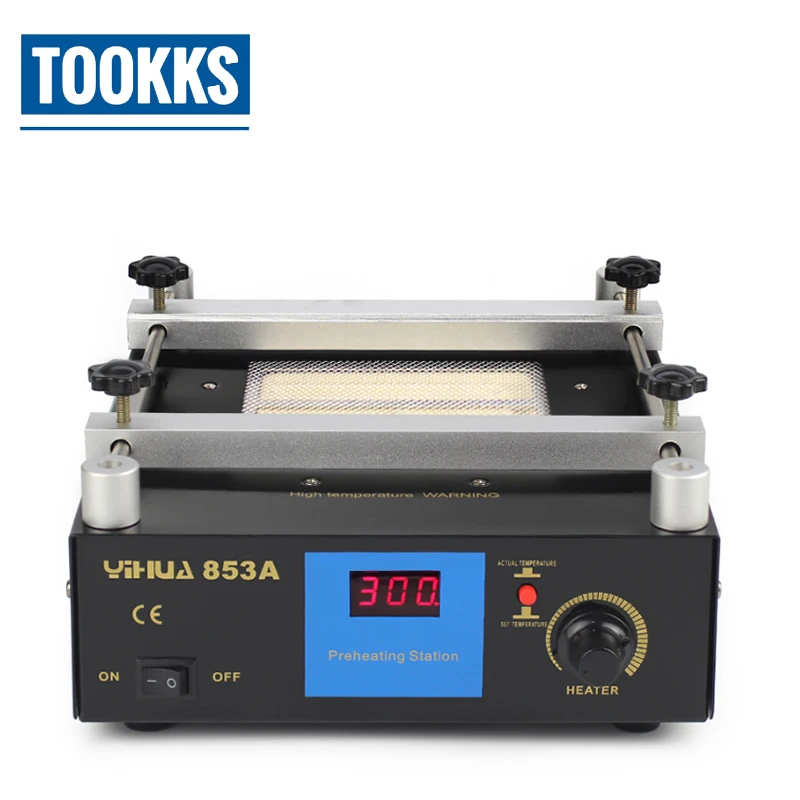 YIHUA 853A Digital Display Preheating Station Anti Static Constant Temperature BGA Rework Mobile Phone Preheater | Инструменты