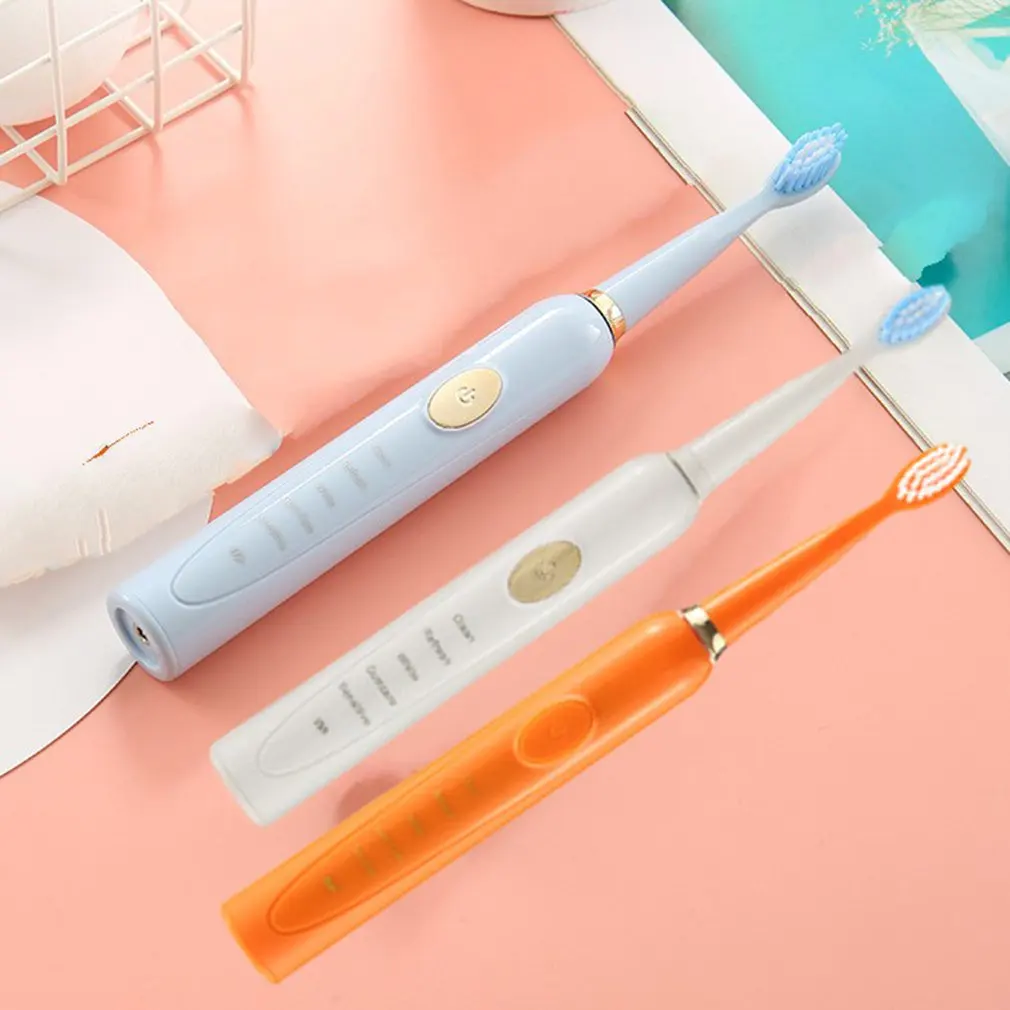 

IPX7 Waterproof Rechargeable Smart Sonic Soft and Soft Wire Bristle Electric Toothbrush