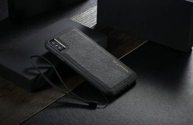 WHATIF для IPhone 8 7 6S Plus X чехол мягкий ТПУ крафт кожаный чехол s для Iphone 11 11Pro X XS Max XR защитный чехол
