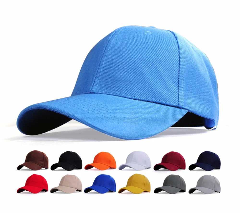 Оптовая продажа Новинка Сезон осень однотонная бейсбольная кепка модная обувь