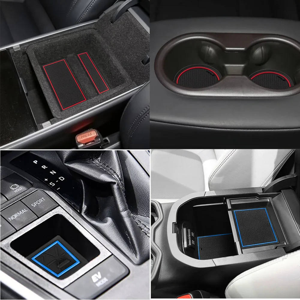 Резиновый нескользящий дверной коврик с желобом для Suzuki Swift Accessories Sport 2018 2020 Cup Phone |
