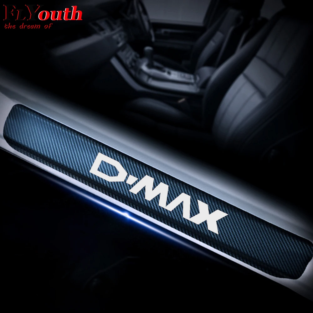 Для Isuzu D MAX автомобиля Накладка на порог двери входной охранник накладки пороги