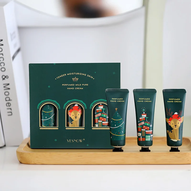 Рождественский подарочный набор для рук свежий аромат сухих треснутых в