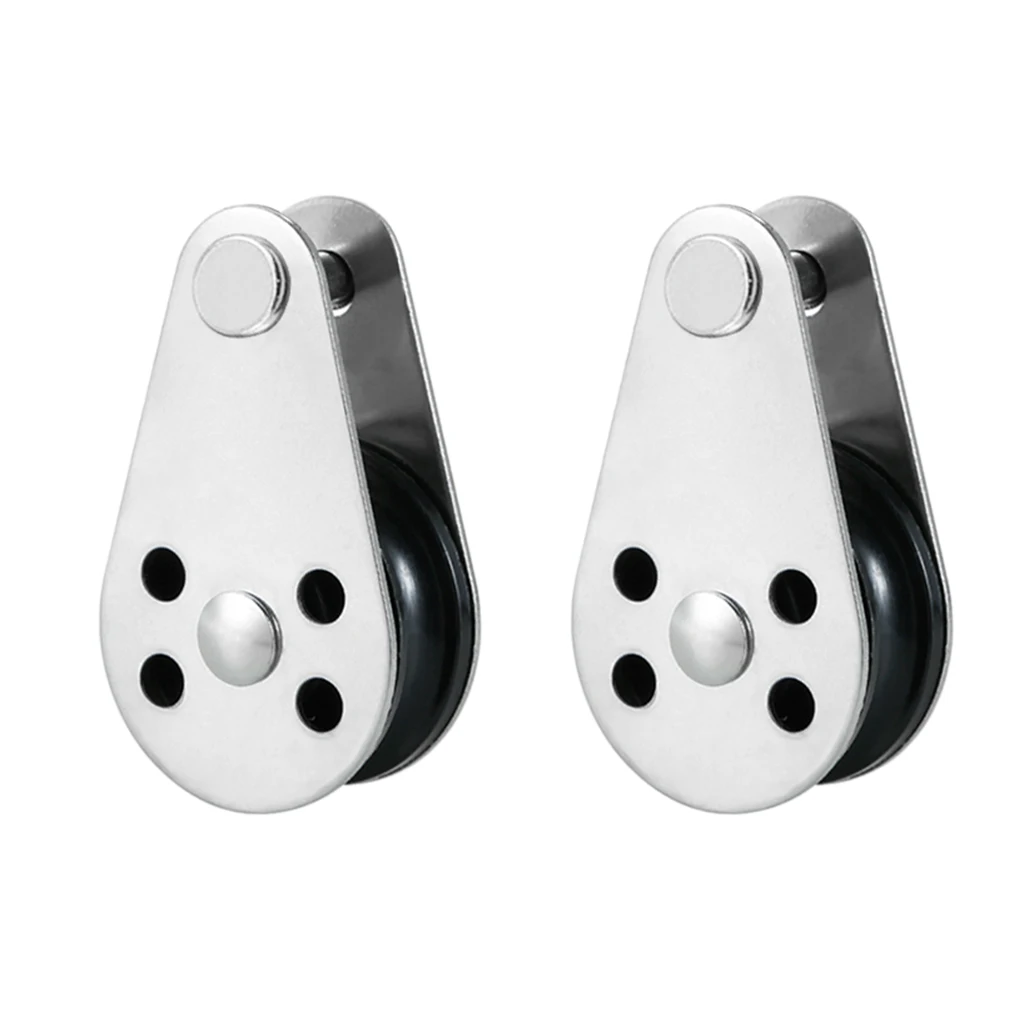 

Морской 316 из нержавеющей стали шкив блок парусник каяк якорь тележка лодка