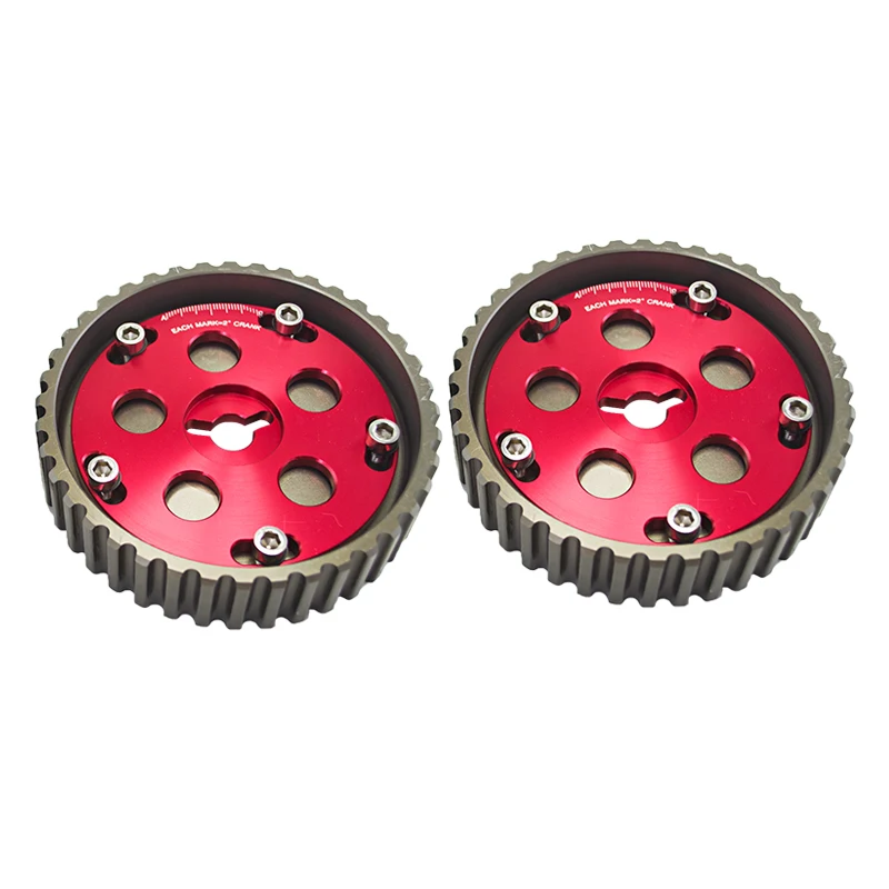 (Одна пара) 2 шт. комплект регулируемых шестеренок для камеры Suzuki Swift GTI G13B шкив