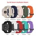 Ремешок сменный силиконовый для Mi Watch Lite, спортивный браслет для смарт-часов Redmi