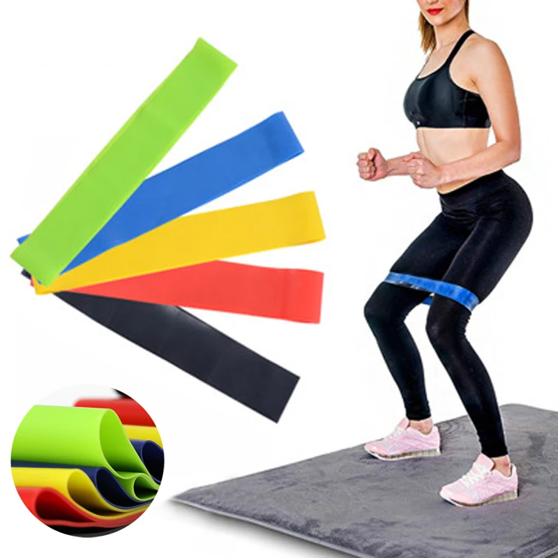 

5 шт., эластичные ленты для занятий йогой