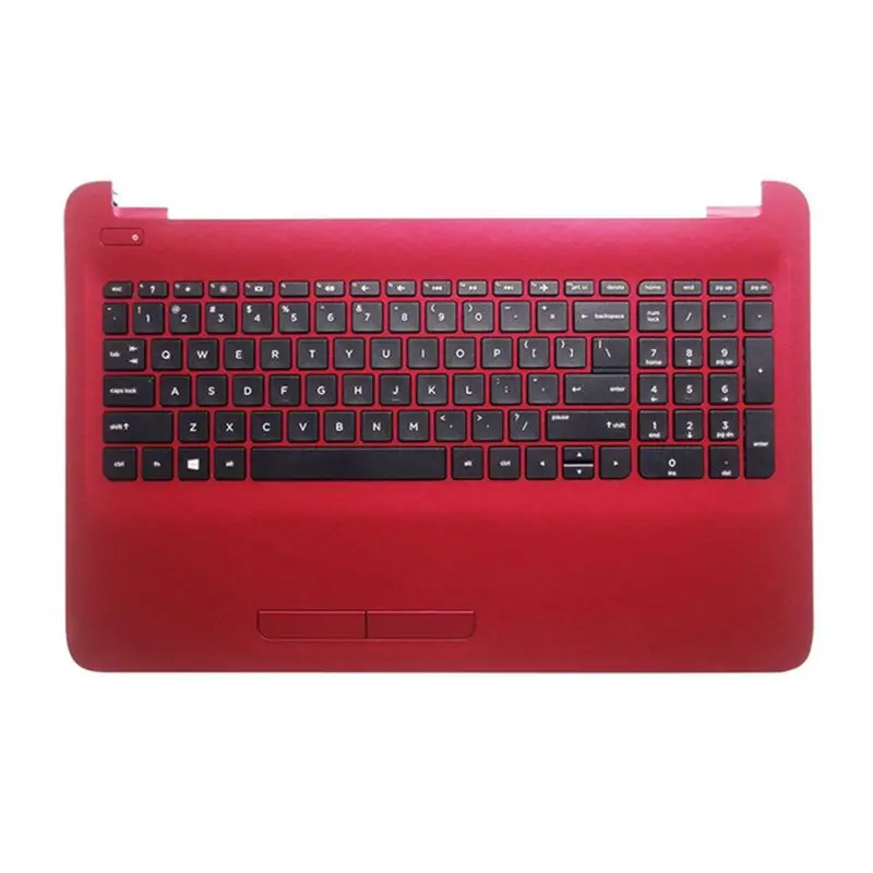 Новая английская клавиатура YALUZU для HP 250 255 256 G5 G4 15 AC AF верхний чехол Упор рук