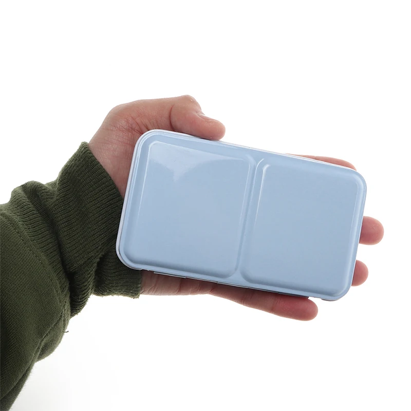 Красочная пустая Акварельная краска s жестяная коробка Палетка для рисования