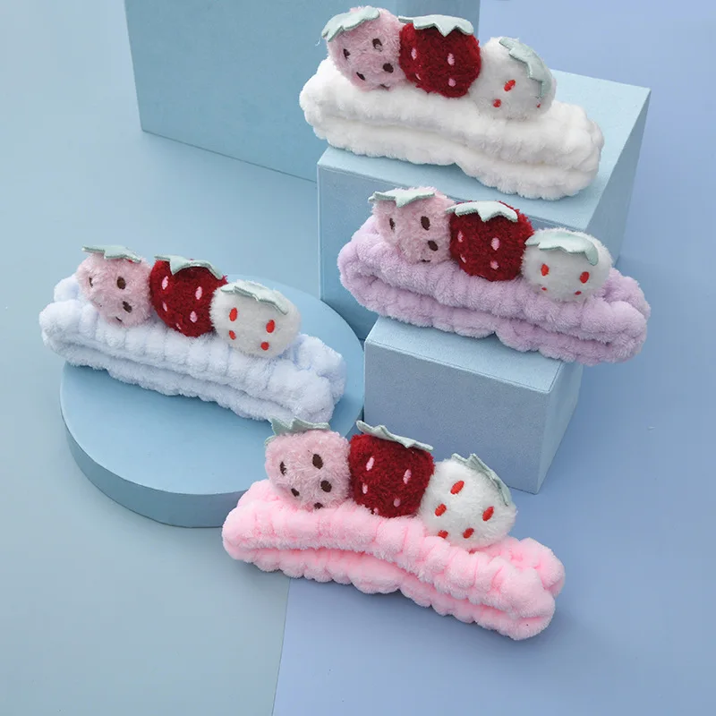 

Женская фланелевая повязка для волос, Женская фланелевая повязка на голову для мытья лица, ободок для макияжа