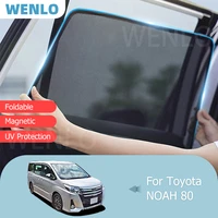 for toyota noah 80 2014 2018 front windshield car sunshade side window blind sun shade magnetic interior visor mesh curtain net