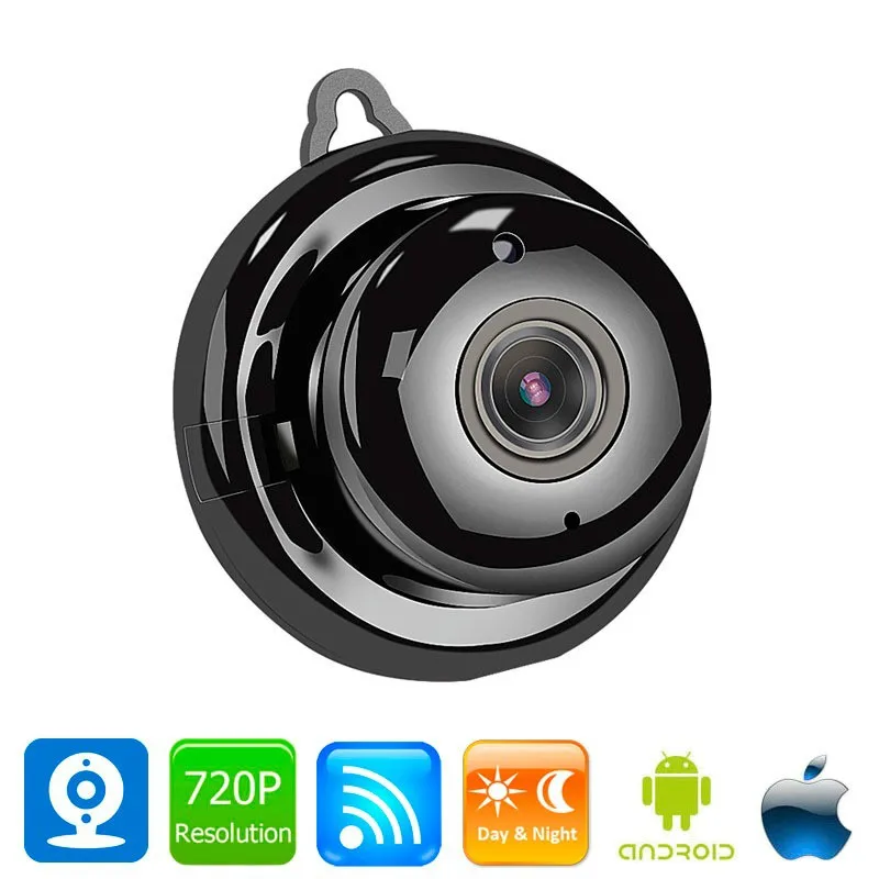 Домашняя безопасность мини Wifi 720P ip камера Беспроводная маленькая CCTV