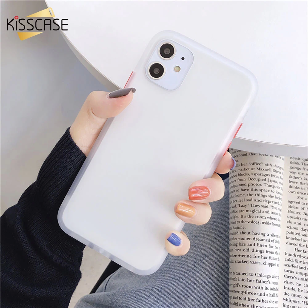 KISS чехол 2 в 1 защитный для телефона iPhone 11 Pro Max TPU Ультратонкий s 6 7 8 XS MAX X XR Coque |