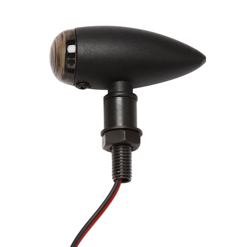 4 шт./компл. Дым Янтарный мотоцикл пуля поворотов Световой индикатор лампы