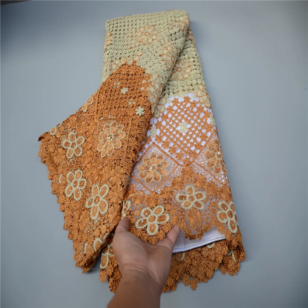 Африканский шнур кружевная ткань 2022 высокое качество нигерийское женское платье