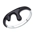 Кольцо SKLV из серебра с эмалью, Серебро, 925, Женское, Оригинальная продукция