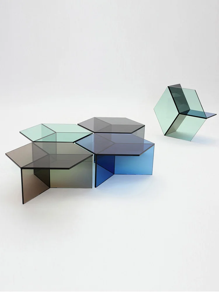 Скандинавский минимализм GY шестигранный журнальный столик светильник роскошный