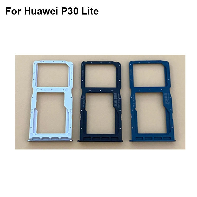 2 предмета в комплекте для Huawei P30 Lite новый испытания хорошие лоток-держатель
