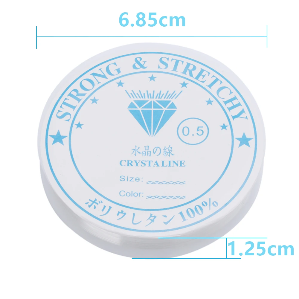 1 шт. Хрустальный эластичный шнур для бусин|Нитки пряжи| |