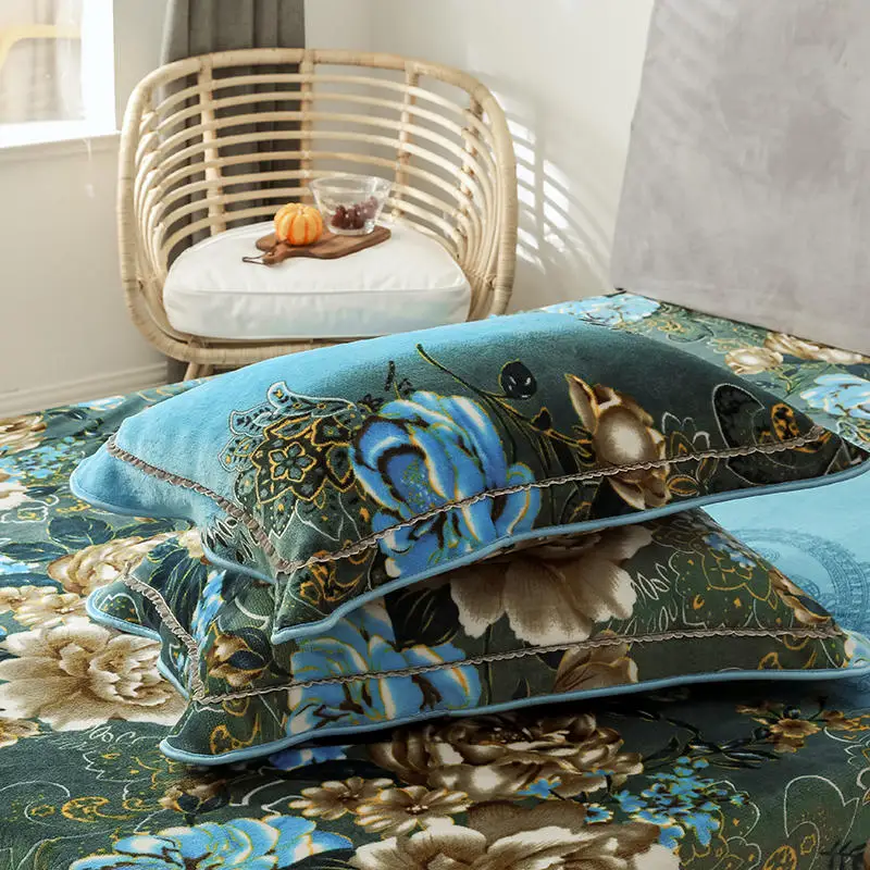 The Wizard of Oz Bedding Set Gold velvet Bed anti-static blue Duvet Cover Twin Queen King size Sheet Pillowcases | Дом и сад