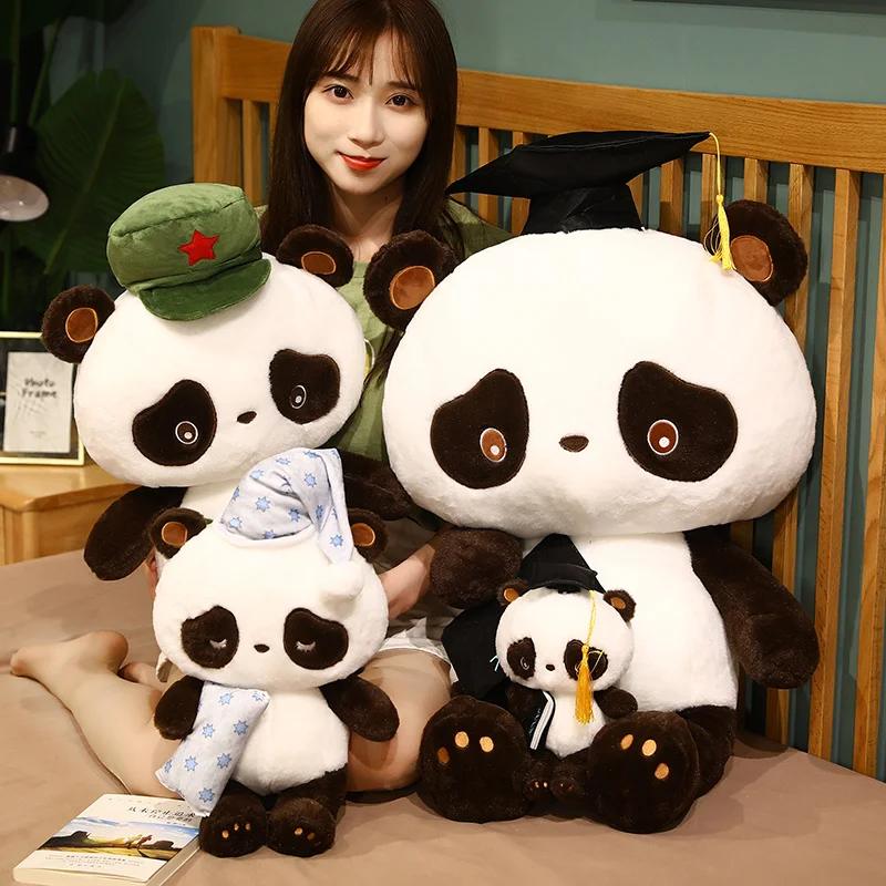 

Милая Детская большая гигантская панда Медведь Плюшевые игрушечные животные куклы Животные Подушка Мультяшные милые куклы детские подарк...