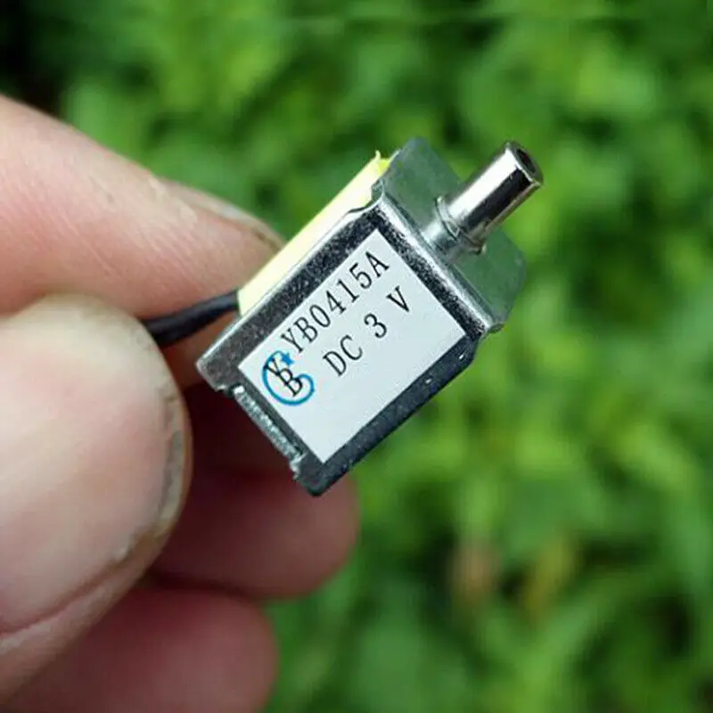Постоянный ток 3 В нормально открытый микро Соленоидный клапан N/O 100mA 0 15 Вт Dia.