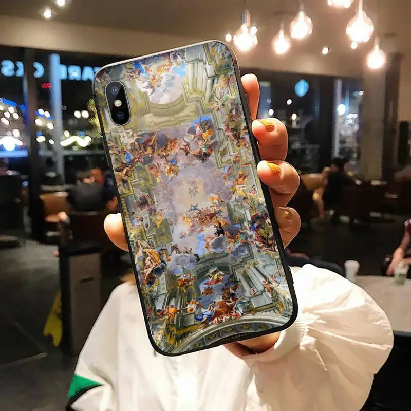 

art painting Birth of Venus self Phone Cases for iPhone 11 12 pro XS MAX 8 7 6 6S Plus X 5S SE 2020 XR