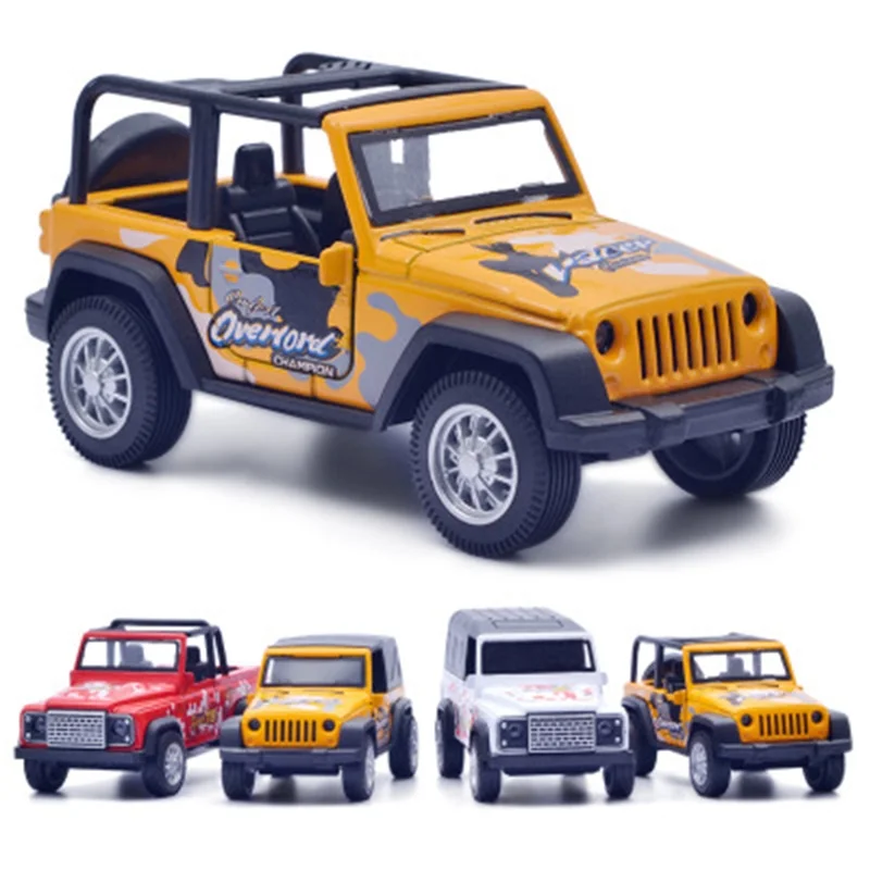 Модель внедорожника из сплава 1:36 игрушечный автомобиль домашний украшения для