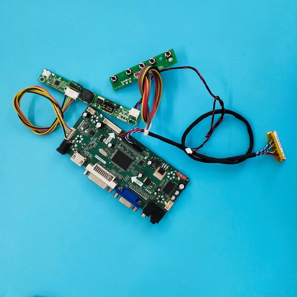 Комплект для панели M215HW01 VE/V8/VB/V6 1920x1080 30-пиновый LCD LVDS контроллер дисплея M.NT68676 LED Аудио HDMI+DVI+VGA монитор.