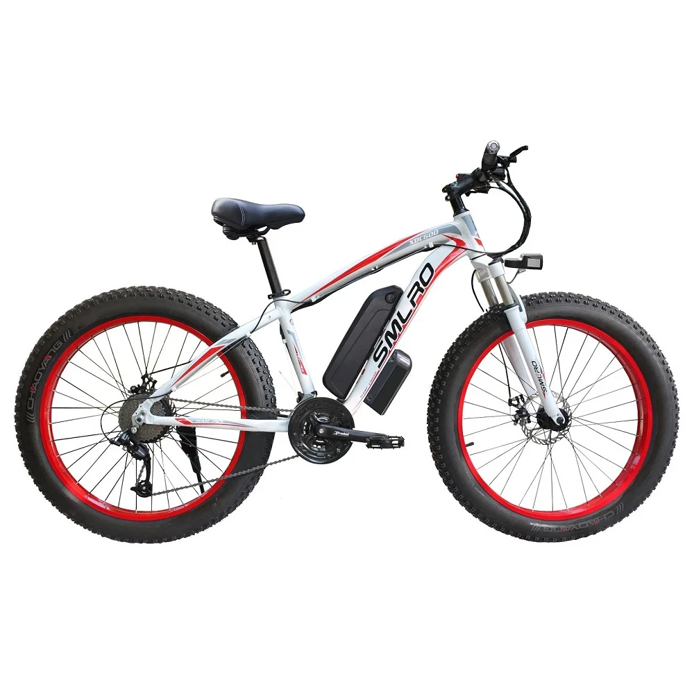 Bestellen Hohe Qualität E-Bike 1000W Motor 17,5 AH SAMSUNG Lithium-Batterie Elektrische Fahrrad 26 Zoll Fett Reifen Elektrische Bike Kostenloser Versand