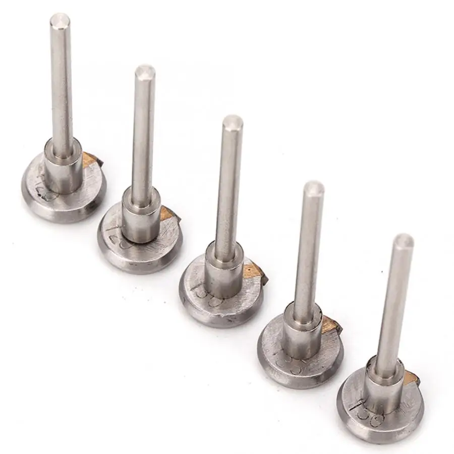 Алмазный маховик хвостовик Ювелирное Украшение Нож режущие инструменты 5 углов