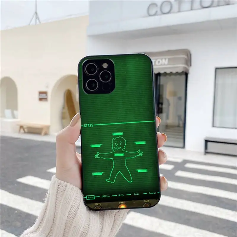 

Phone Case For Iphone 6 6s 7 8 Plus XR X XS XSmax 11 12 Pro Mini Max Fallout Shelter Game Soft Cover