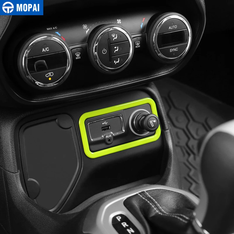 MOPAI ABS Автомобильная сигары отделка для прикуривателя рамка Накладка Jeep Renegade 2015