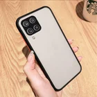 Чехол для Samsung Galaxy M32, чехол для Samsung M32, противоударный бампер для телефона, прозрачный матовый чехол для Samsung M32, чехлы