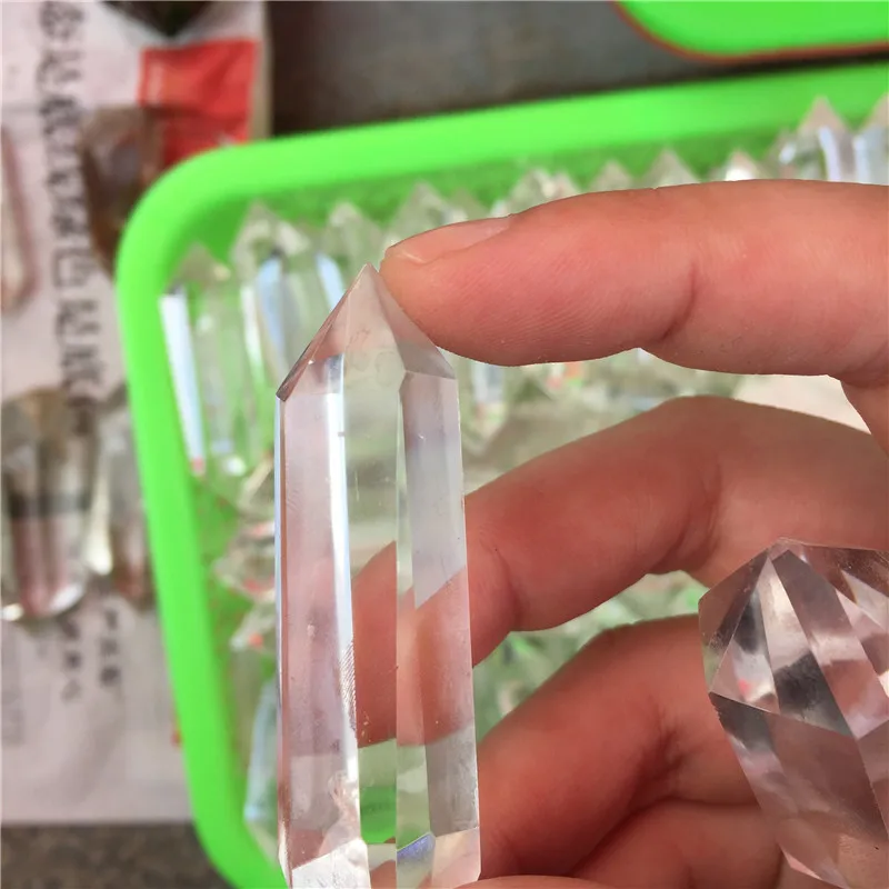 AAA + натуральный кварцевый кристалл прозрачная палочка для лечения камней | Дом и