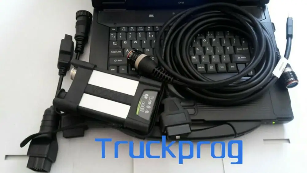 Для Volvo VOCOM II 88890400 для VOLVO грузовик экскаватор диагностический инструмент 2