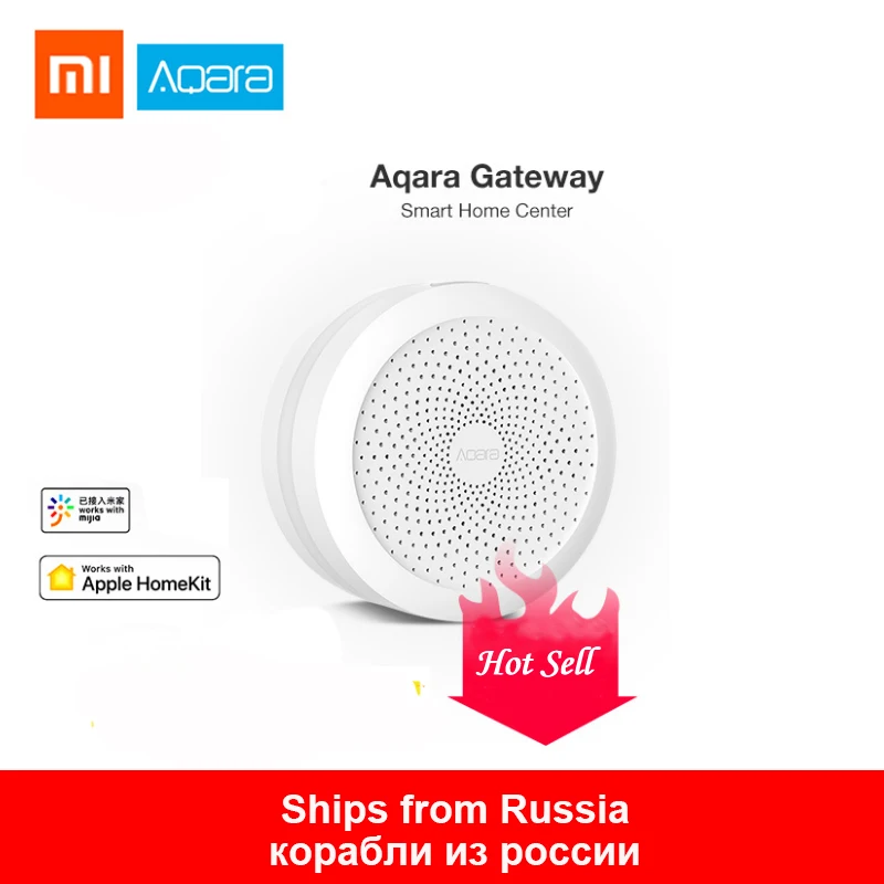Xiaomi Aqara Hub Gateway с RGB Led Ночной светильник умный рабочий с Apple Homekit Aqara APP Hub International Edition пульт дистанционного управления