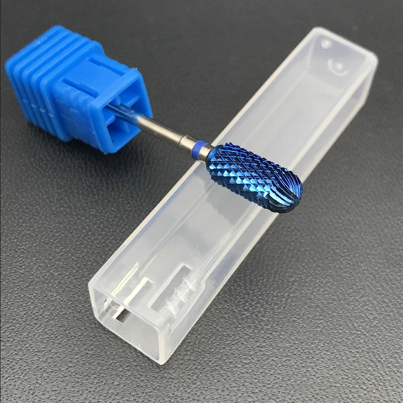 5 типов стоматологических вольфрамовых синих радужных карбидных фрез для ногтей