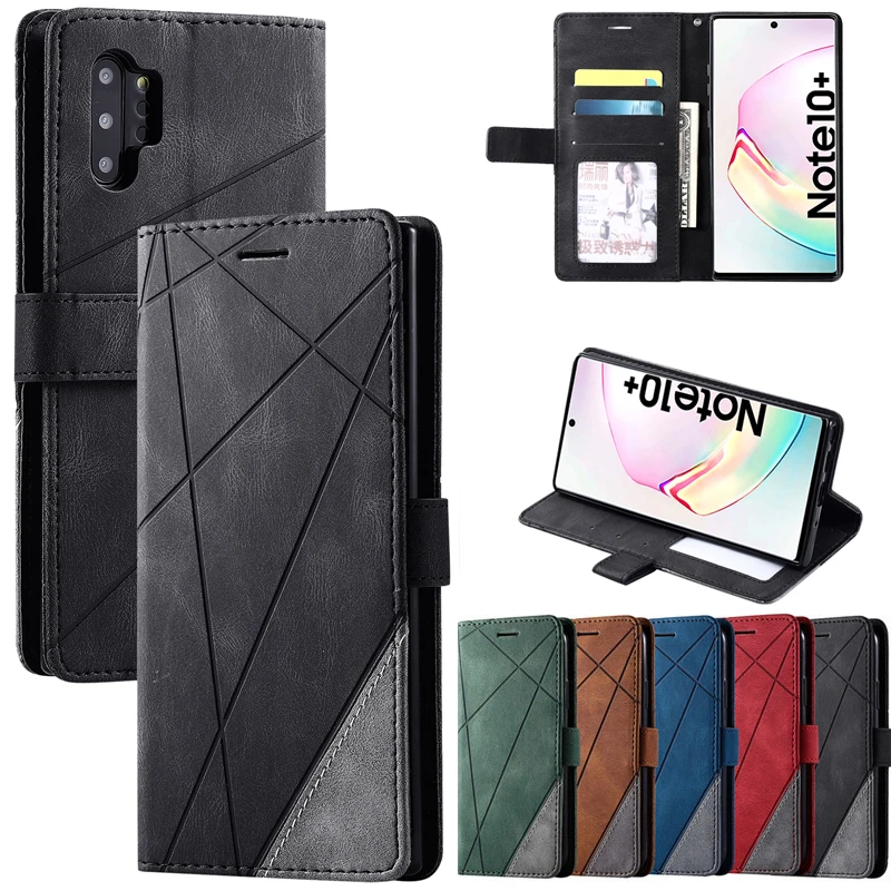 

S20 Case sfor Etui Samsung S20 Ultra S20 Plus S10 S10E S9 S8 Plus S7 edge Coque Flip Leather Cases Galaxy Note 10 Pro 9 8 Cover