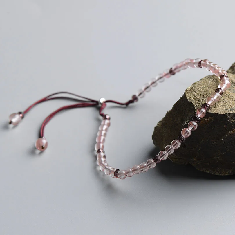 Классический Браслет из натурального камня для женщин сделай сам ювелирное