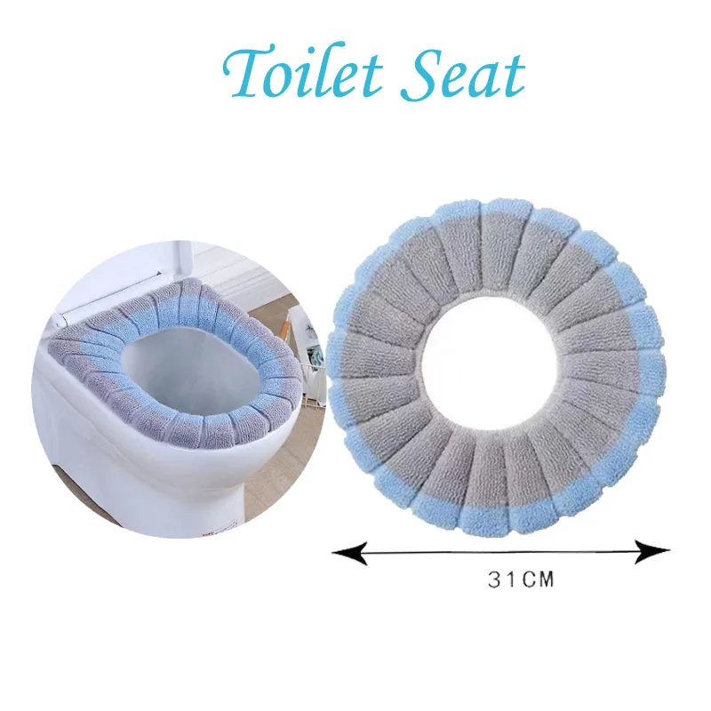 

Лучшие продажи универсальный моющееся сиденье для унитаза чистый красный, свободного покроя, утолщенная плисовая ткань Ванная комната туа...