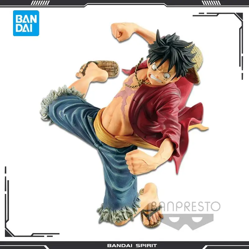 

BANDAI Original ONE PIECE BWFC Big event 16cm Monkey D. Luffy Anime Figures Action PVC Model Toy Collectible Statue Figure Gift